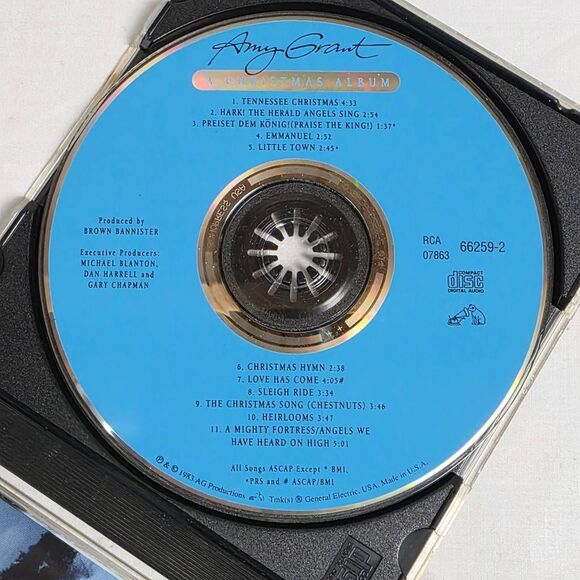 Amy Grant A Christmas Album CD Pre-Owned - Picture 3 of 3